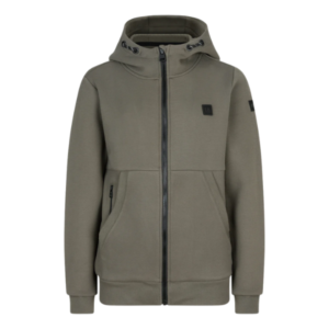 Indian blue jeans- Hooded Zipper Jacket - Scuba